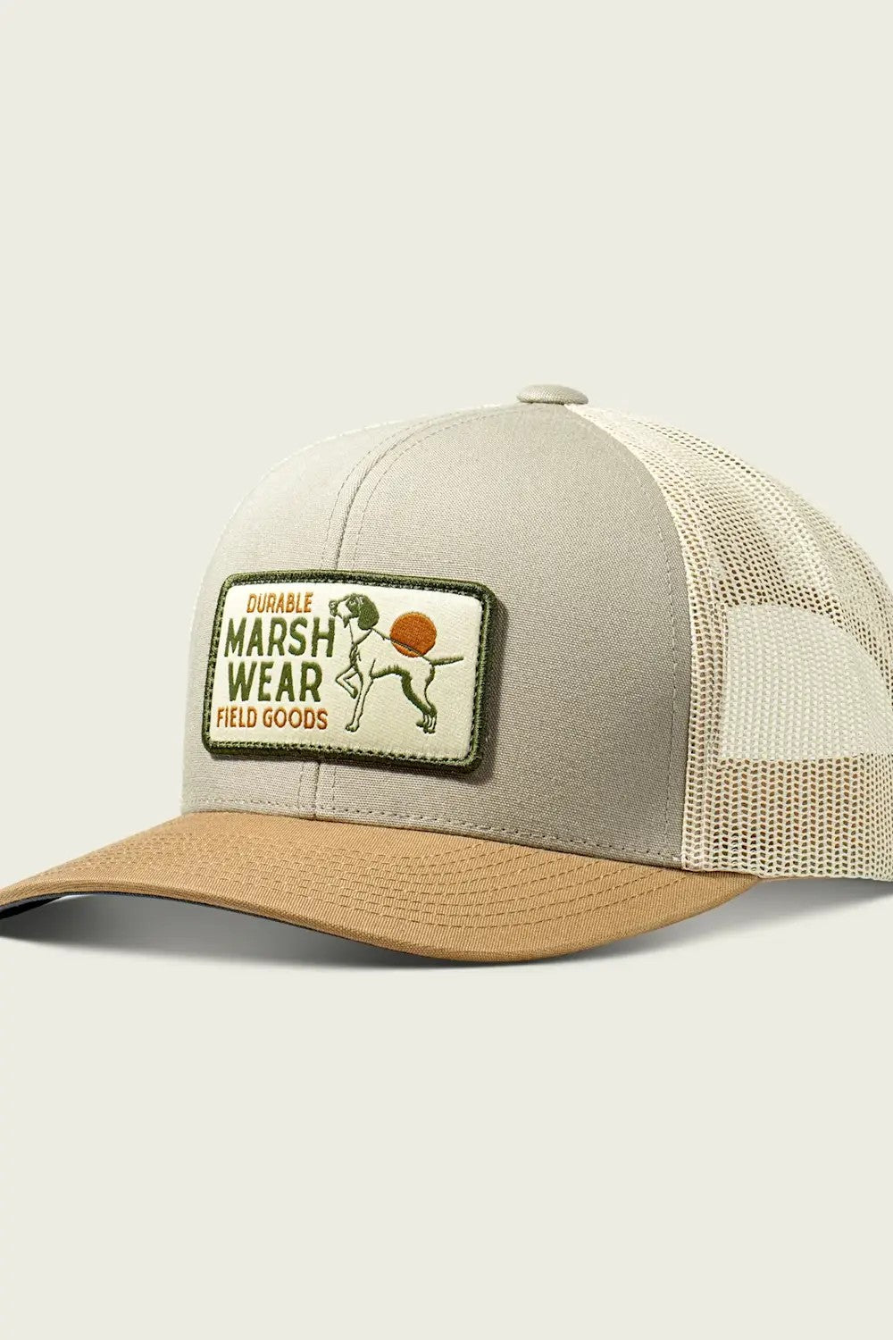 Marsh Wear Field Trucker Hat for Men in Brown | MWC1077-BROWN