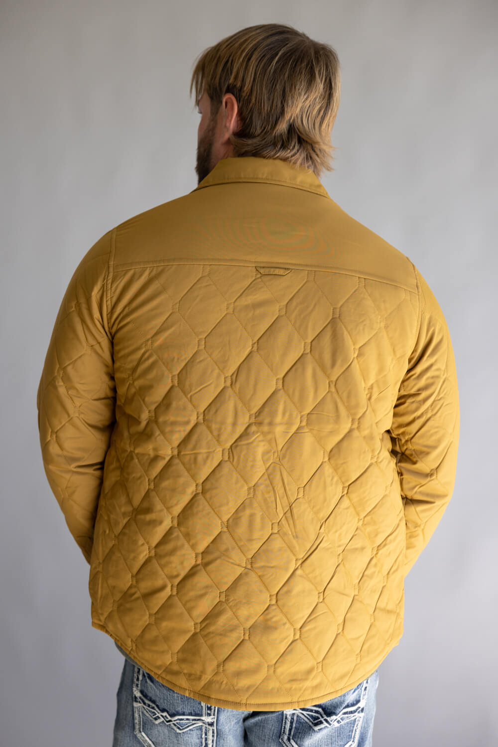 Marsh Wear Saluda Puff Shacket- Coriander