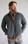 Marsh Wear Saluda Puff Shacket for Men in Charcoal