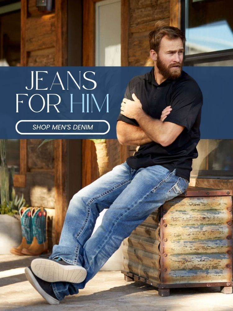 Jeans for Him - Shop Men's Denim - Mobile Banner