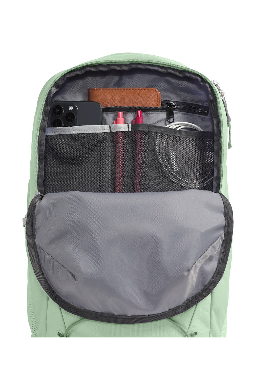 north face backpack green zipper The - Borealis Sling bottom compression for secure storage The North Face Jester Backpack