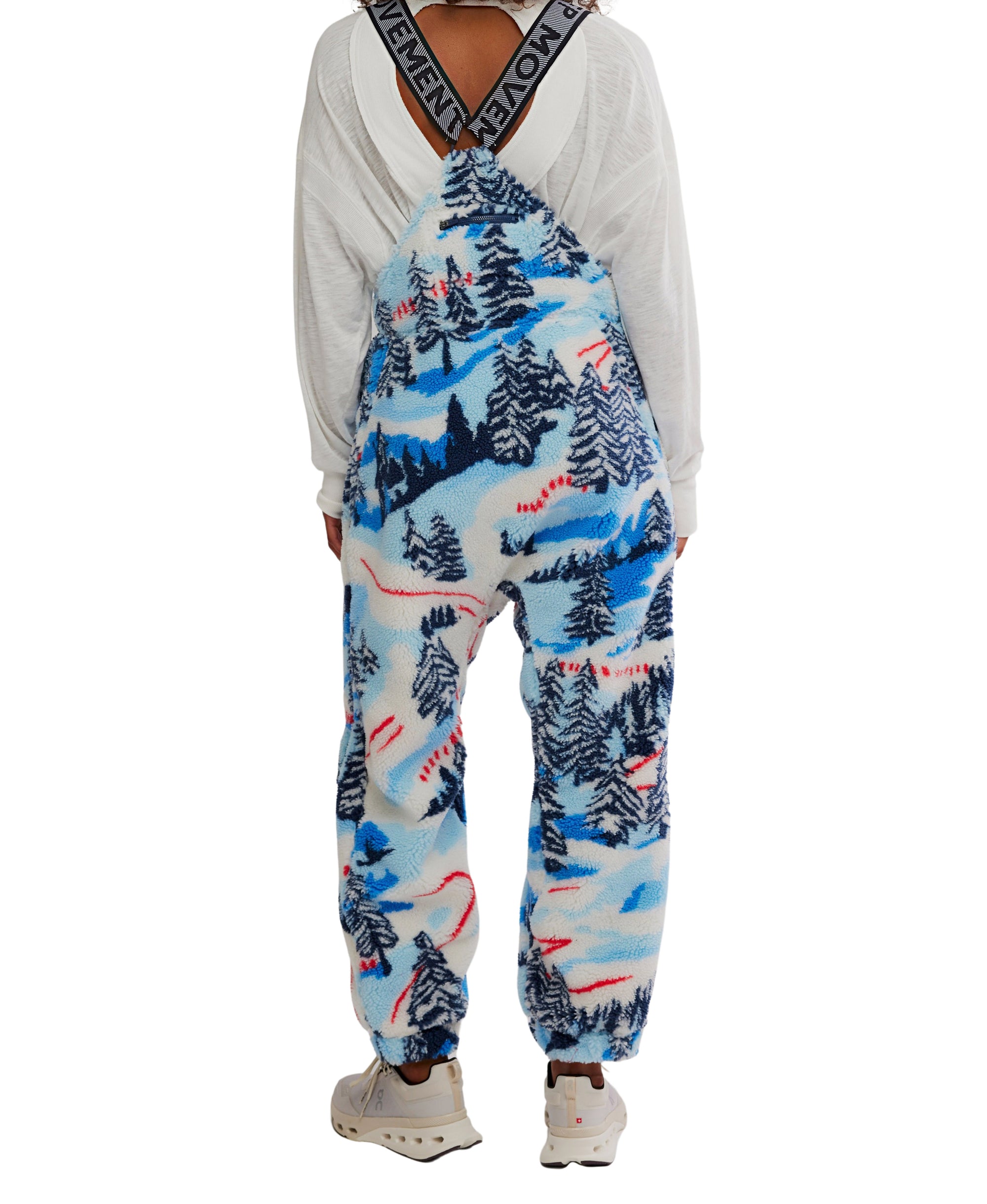 FP Movement Hit The Slopes Printed Salopette for Women in Alpine Combo
