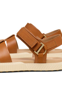 Sorel Ona Ave Ankle Strap Sandals for Women in Iced Tea | 2113191-222