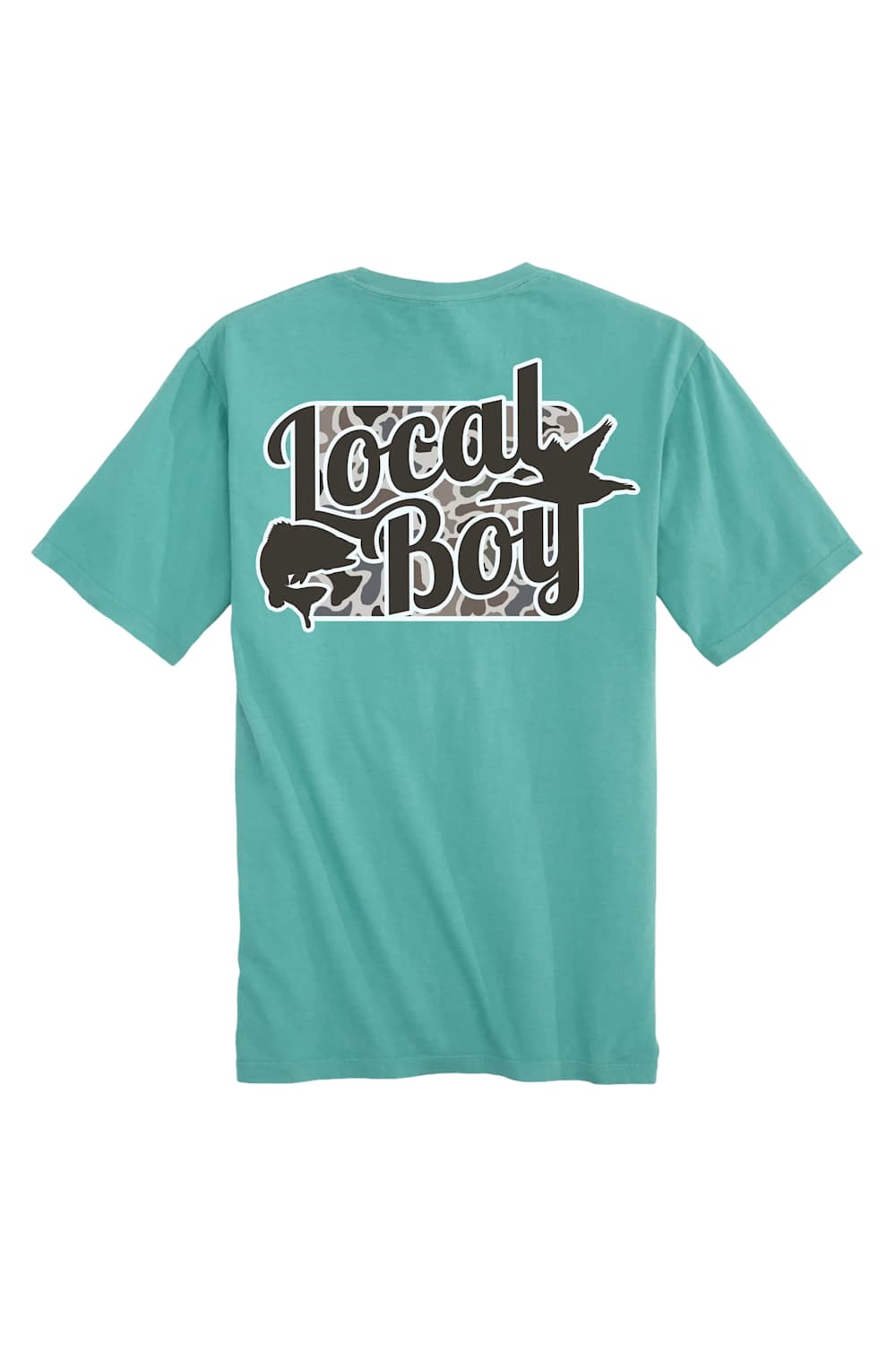 Local Boy Youth Open Season T-Shirt in Sea Foam