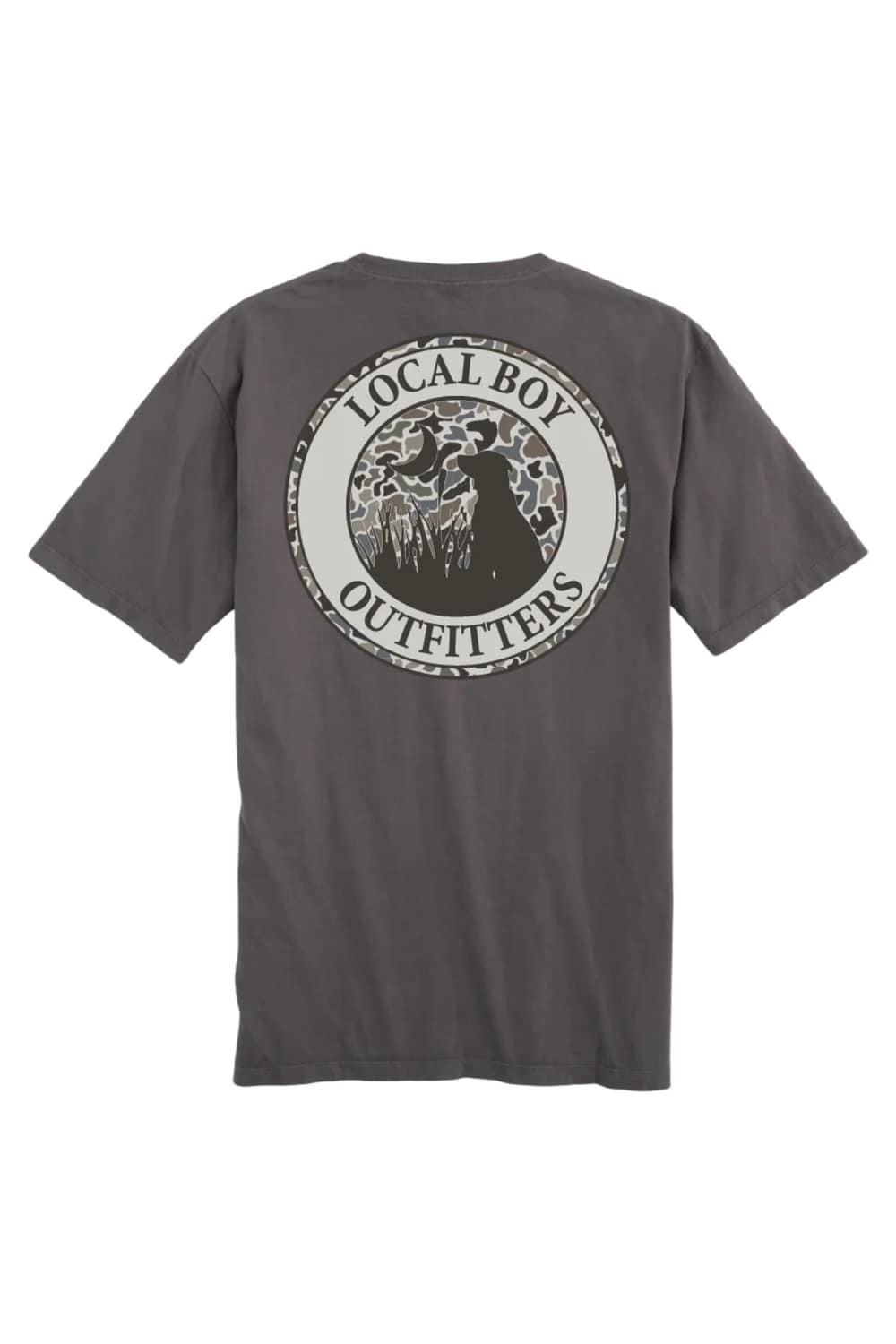 Local Boy Youth Circle Logo T-Shirt in Grey 