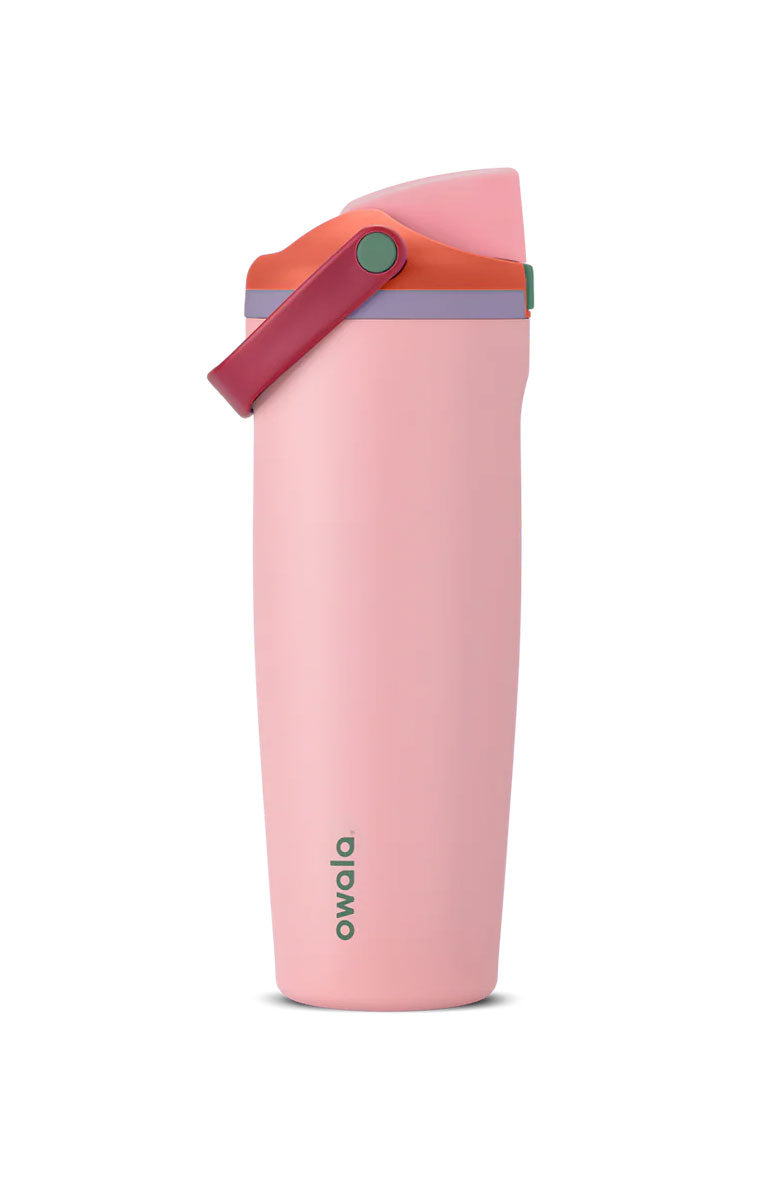 Owala FreeSip Sway 30 oz Stainless Steel Water Bottle in Sugar High