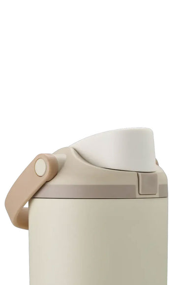 Owala FreeSip Sway 40 oz Stainless Steel Water Bottle in Lightly Toasted