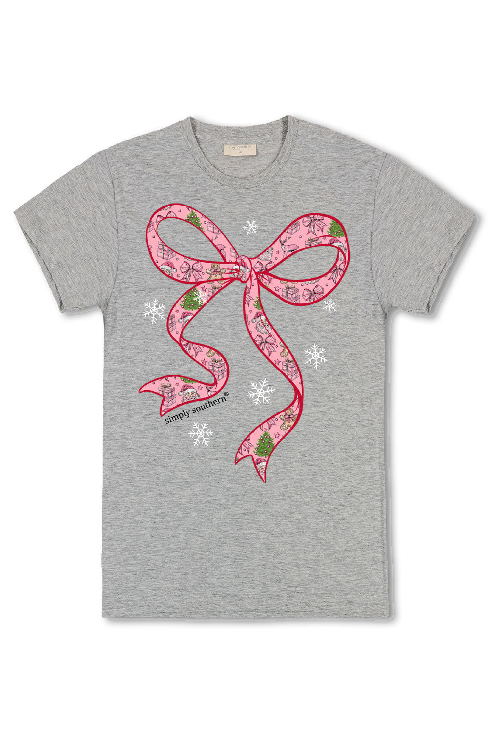 PLUSSimply-Southern-Womens-Santa-Bow-Tee-grey-ss-santabow-stormhthr-2