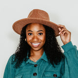 C.C Felt Hat for Women in Camel