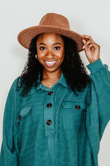 C.C Felt Hat for Women in Camel