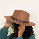 C.C Felt Hat for Women in Camel