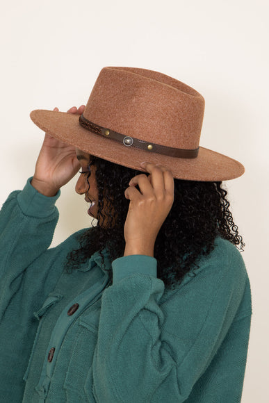 C.C Felt Hat for Women in Camel