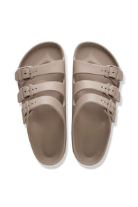 Papillo by Birkenstock Florida EVA Flex Platform Sandals for Women in Grey Taupe | 1031433