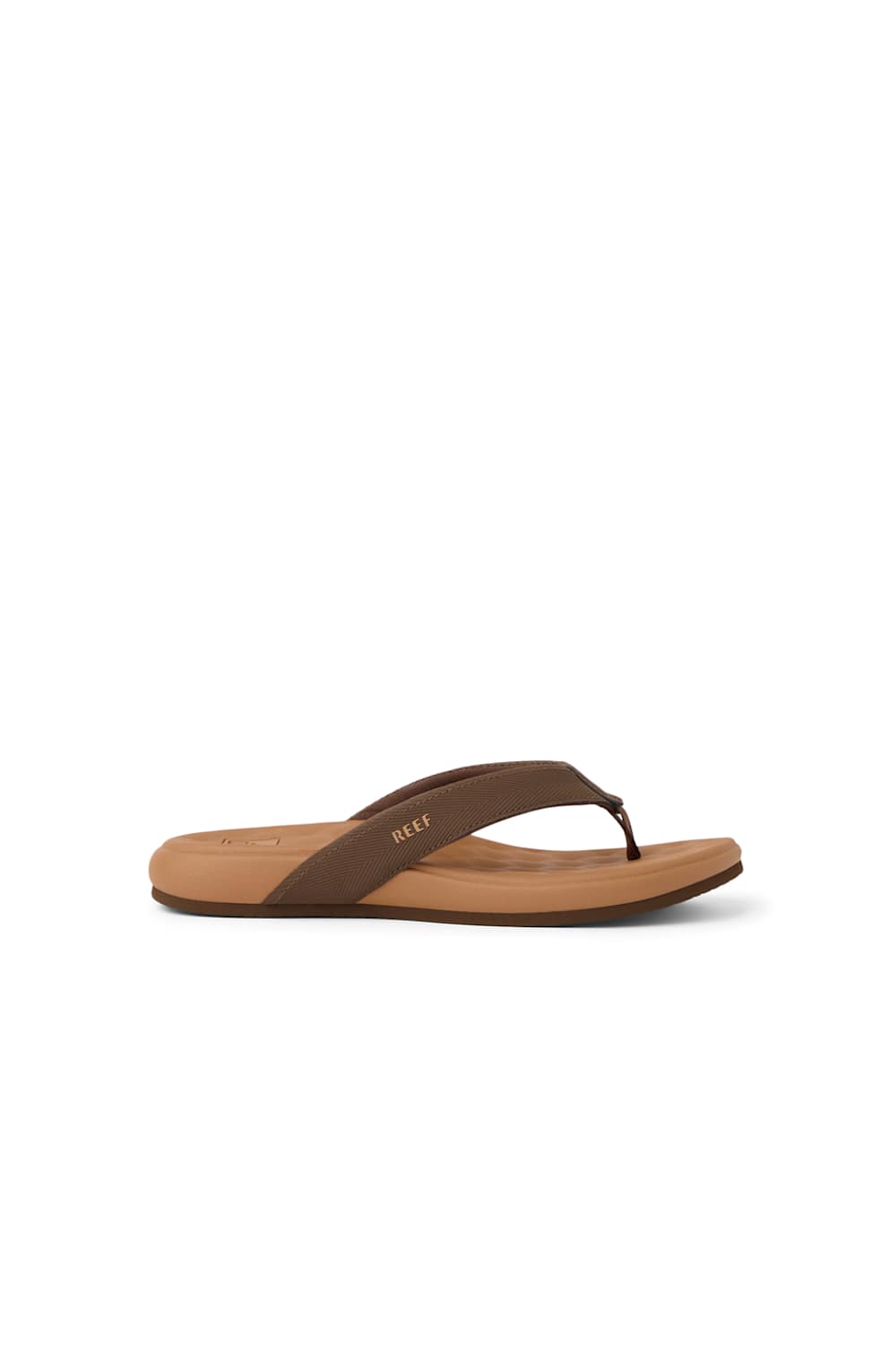  Reef Cushion Melody Flip Flops for Women in Chocolate. 