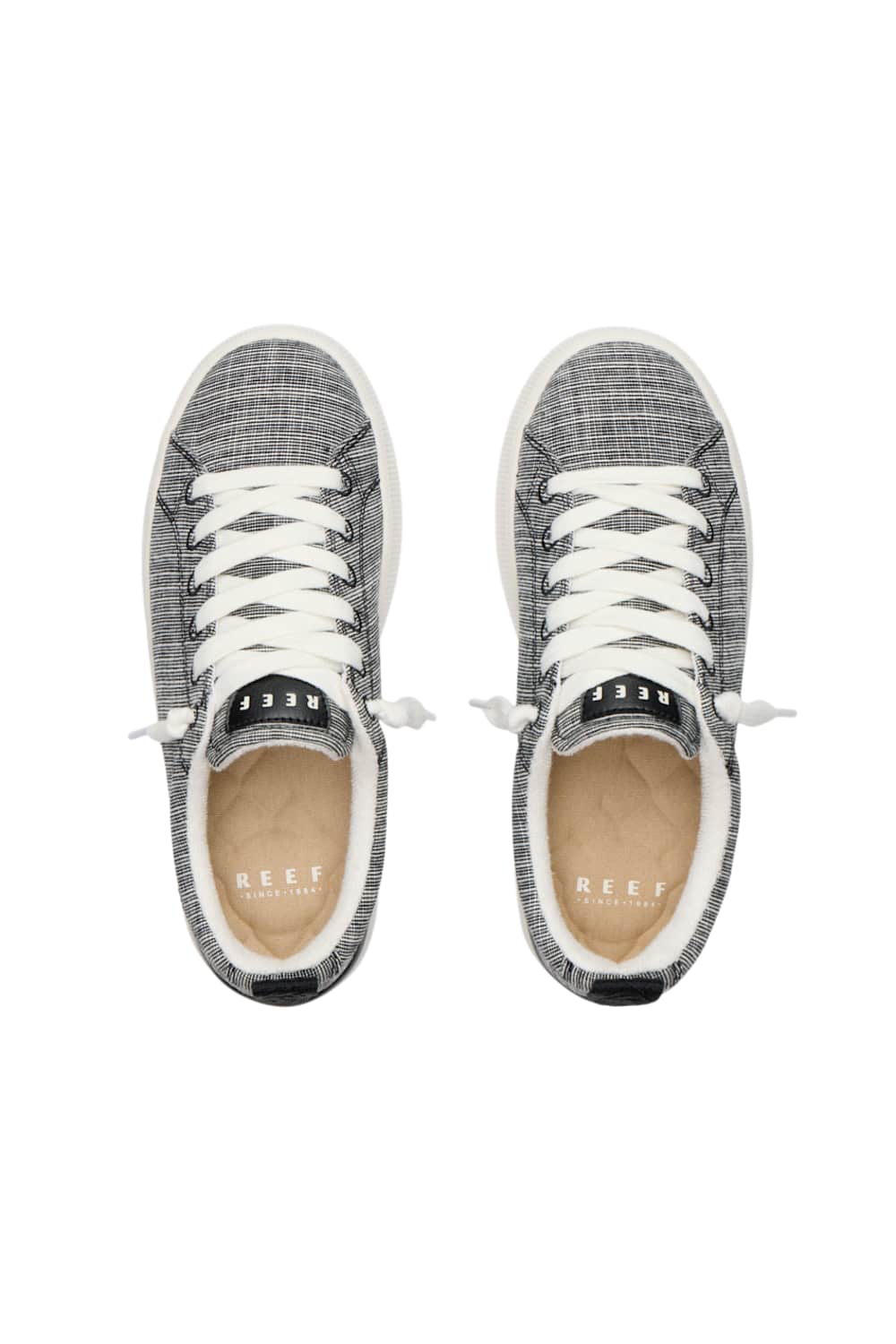 Reef Neptune Alana Sneakers for Women in Black Textile