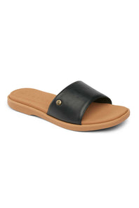 Reef Sunny Arrianah Slide Sandals for Women in Black