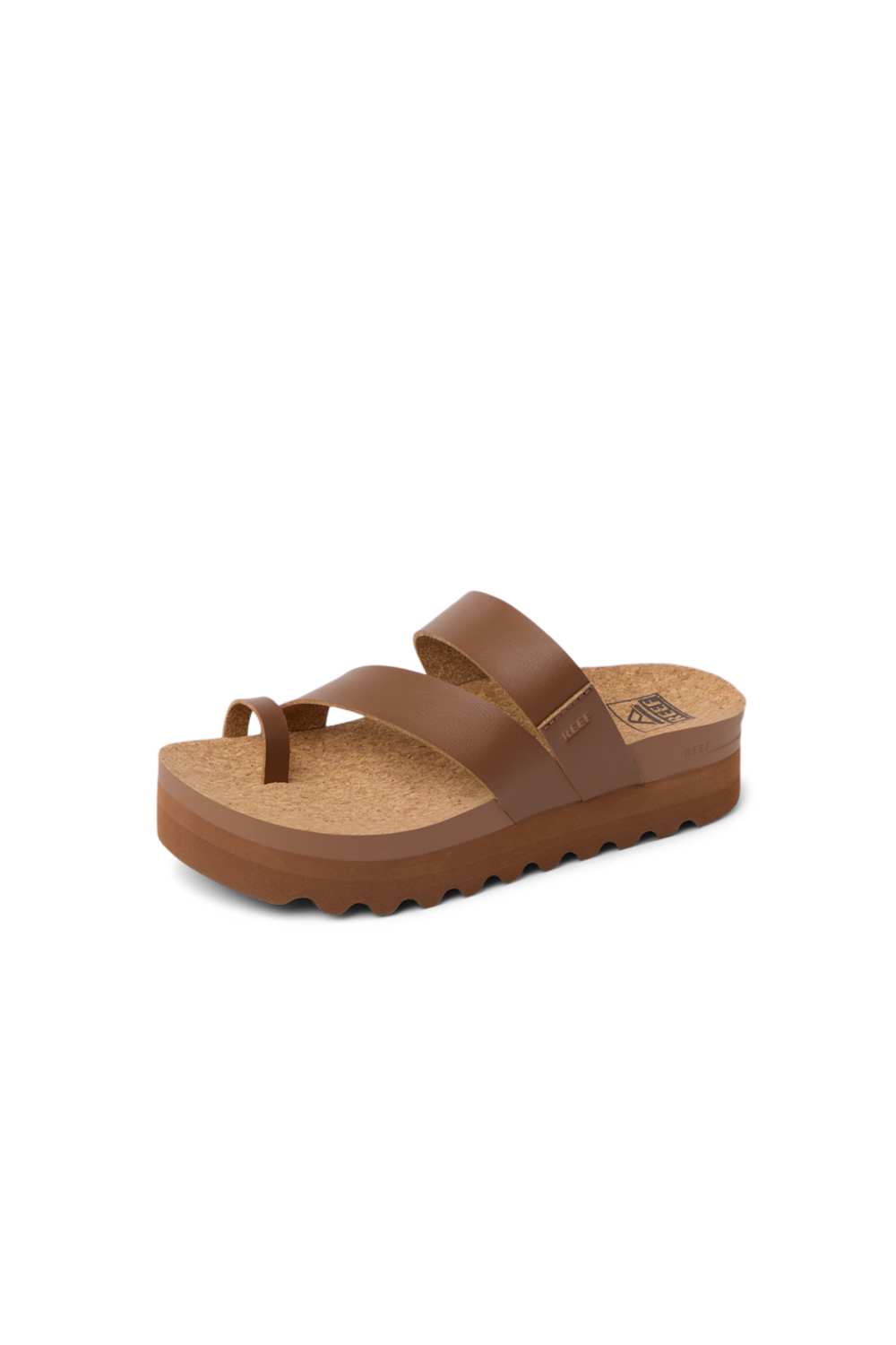 Reef Vista Hi Layla Sandals for Women in Chocolate