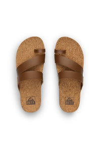 Reef Vista Hi Layla Sandals for Women in Chocolate