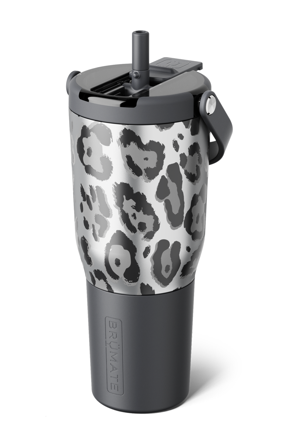 BruMate Resa Flip 35 oz Tumbler in Metallic Leopard