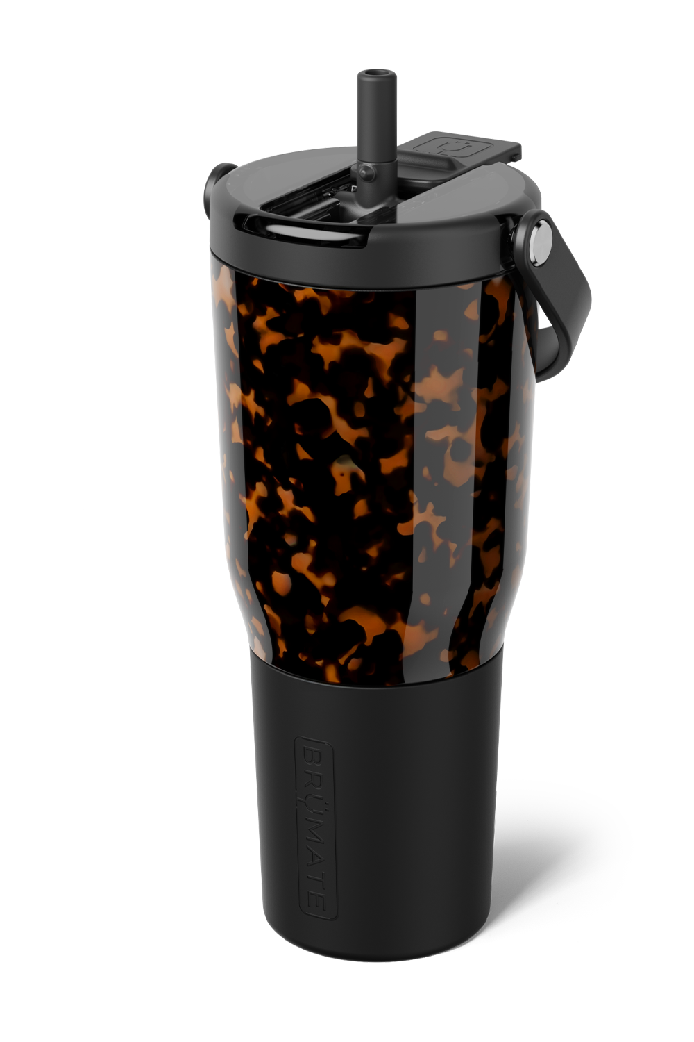 BruMate Resa Flip 35 oz Tumbler in Tortoise Shell