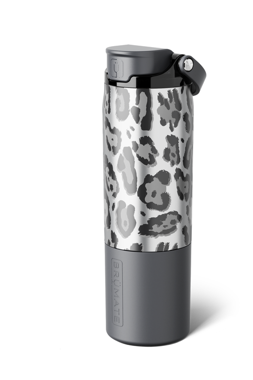 BruMate Rise 25 oz Water Bottle in Metallic Leopard
