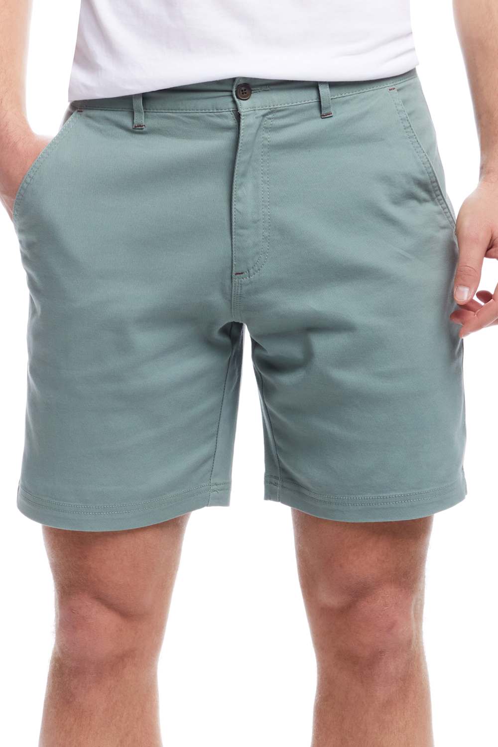蓮 WTAP221TQDT PTM06 SEAGULL SHORTS Weatherproof Vintage 8 Twill Shorts for Men in Sea Spray