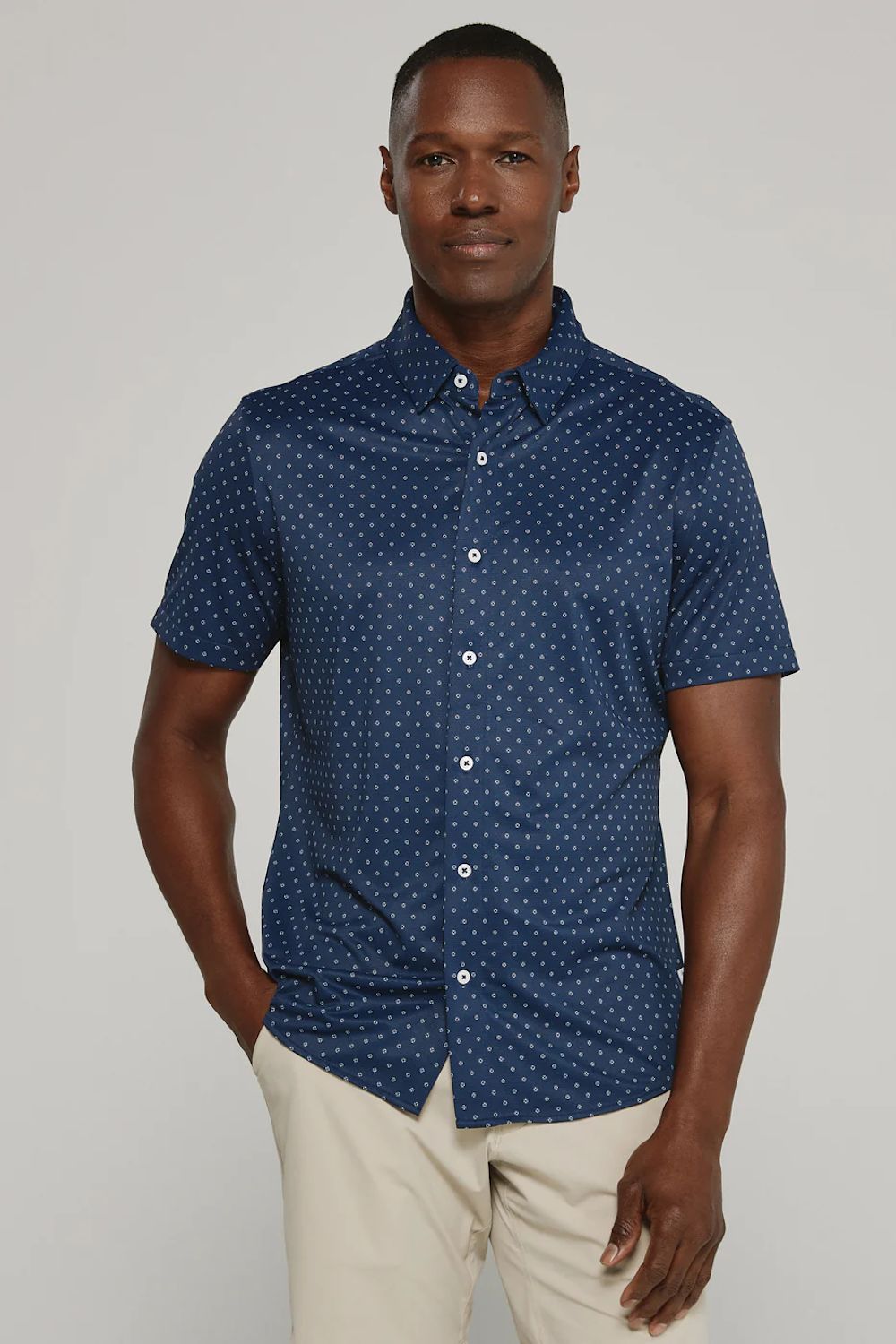 7Diamonds Alfie Shirt for Men in Navy