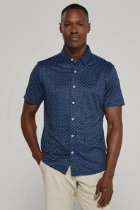 7Diamonds Alfie Shirt for Men in Navy