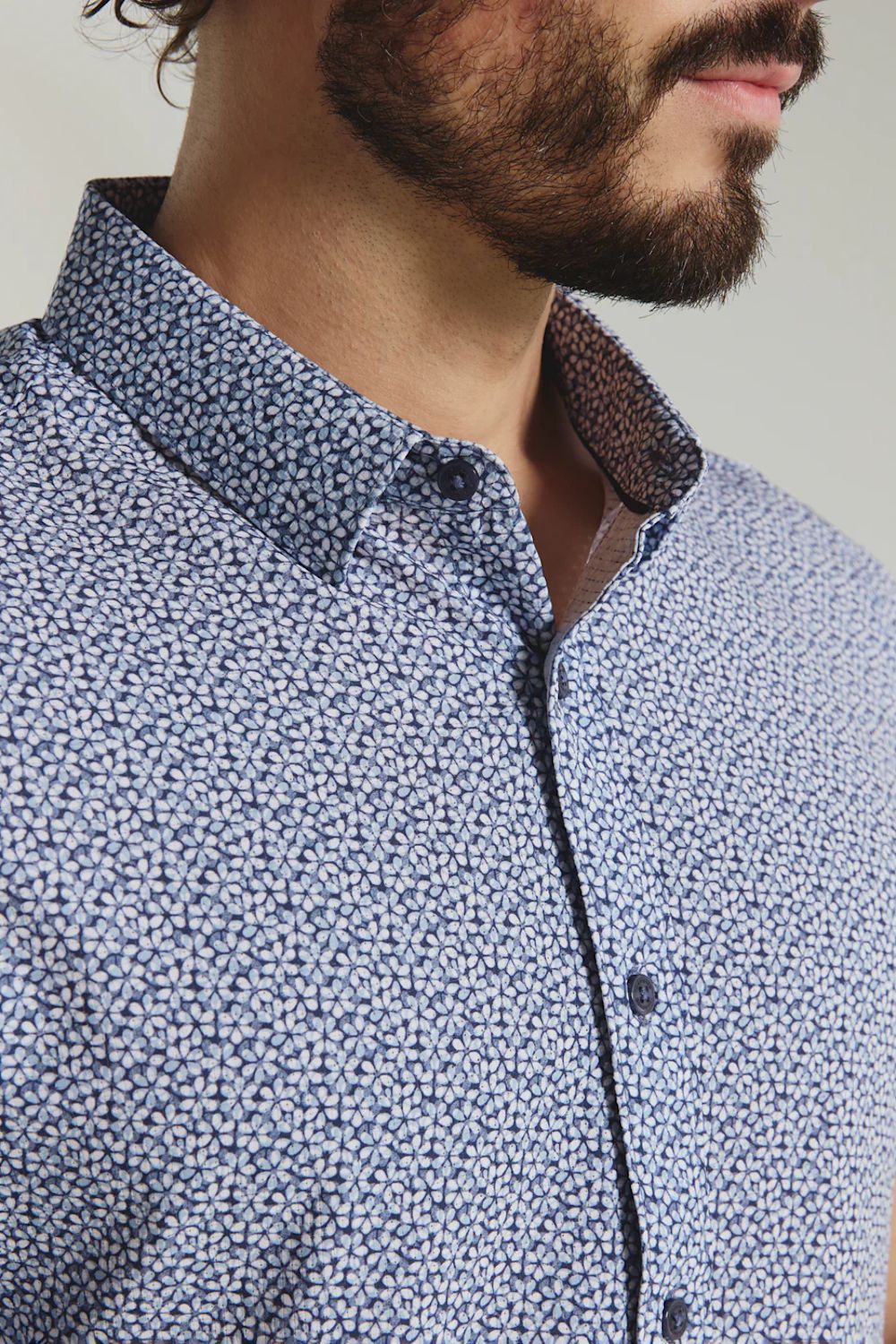 7Diamonds Jace Shirt for Men in Navy