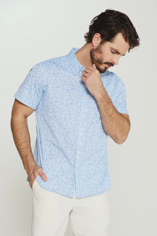 7Diamonds Costra Shirt for Men in Light Blue