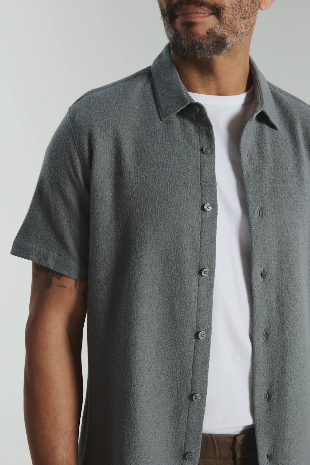 7Diamonds Rowan Shirt for Men in Basil