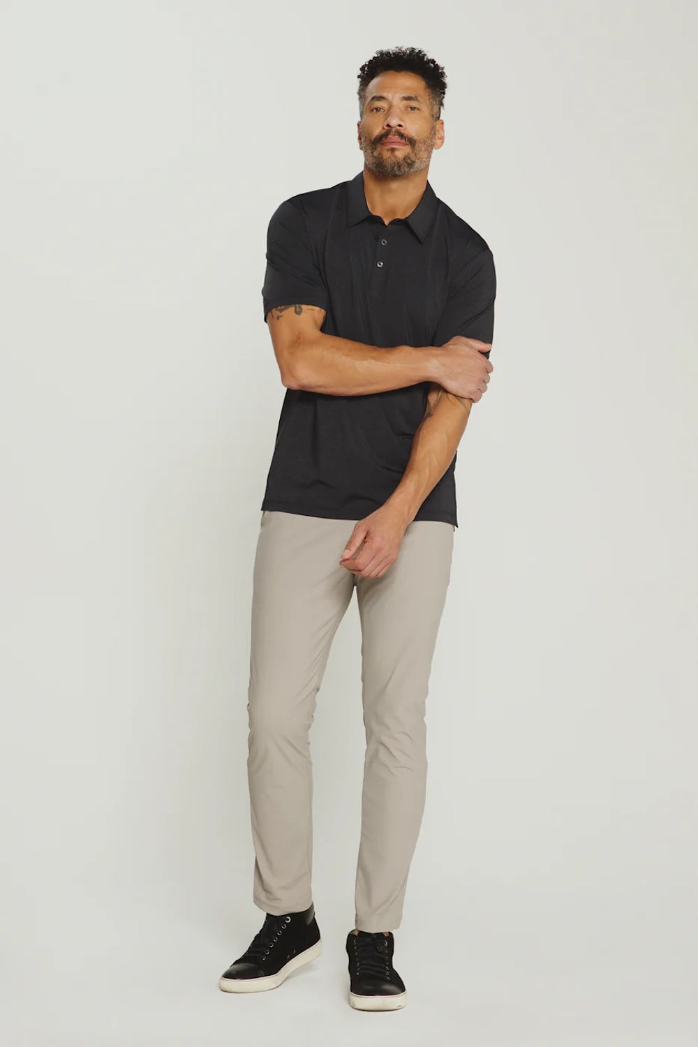 7Diamonds Dawn Patrol Shirt for Men in Charcoal