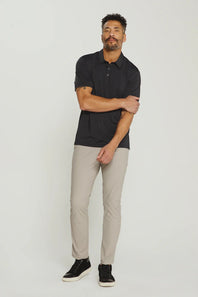 7Diamonds Dawn Patrol Shirt for Men in Charcoal