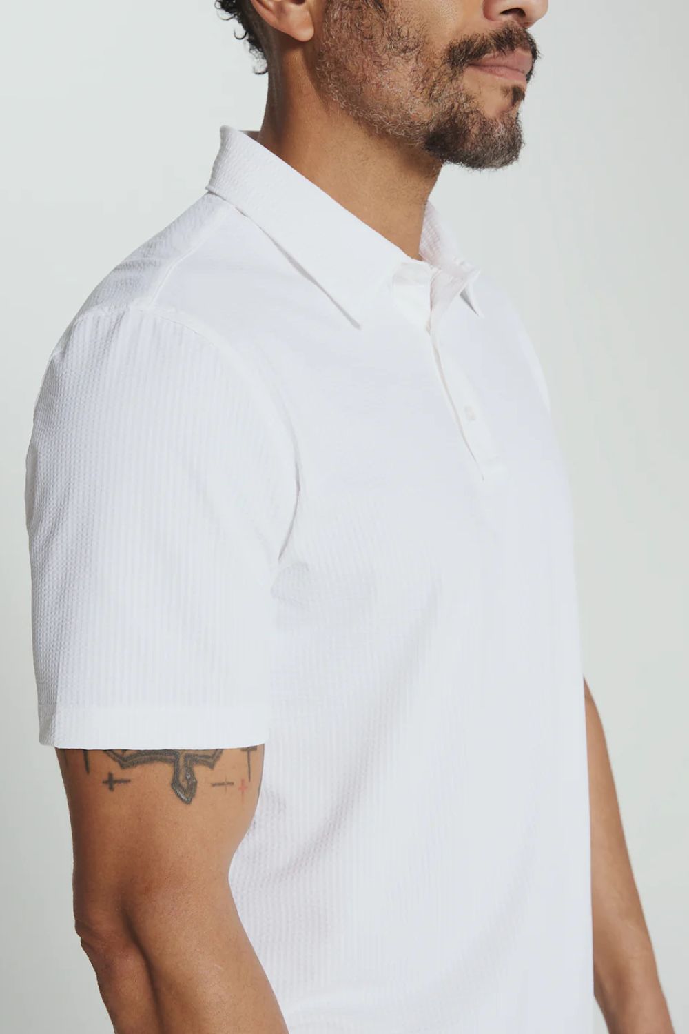 7Diamonds Sutherland Polo for Men in White