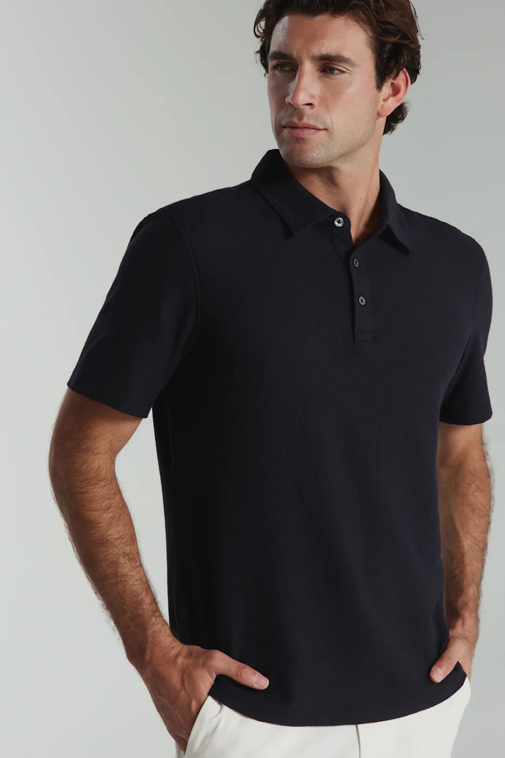  7Diamonds Rowan Polo Shirt for Men in Midnight