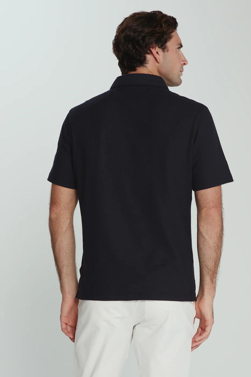  7Diamonds Rowan Polo Shirt for Men in Midnight