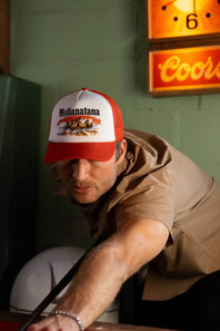 Sendero Provisions Co. Monanatana Trucker Hat for Men in White | SPCH126S28-WHITE