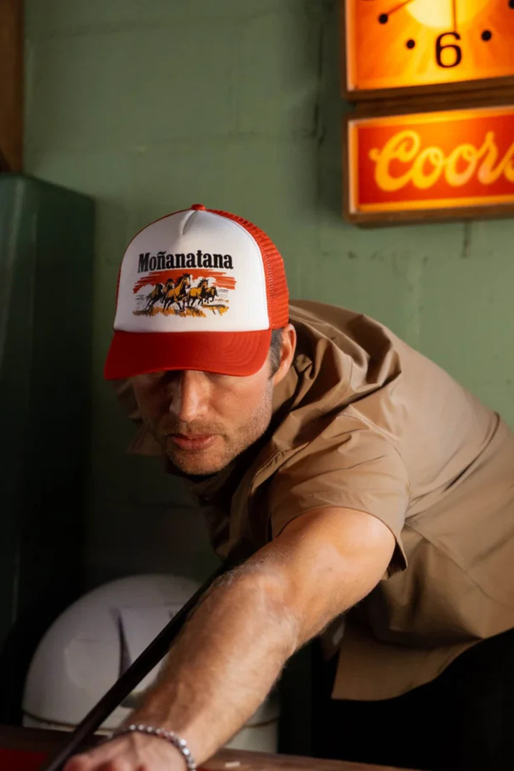 Sendero Provisions Co. Monanatana Trucker Hat for Men in White | SPCH126S28-WHITE