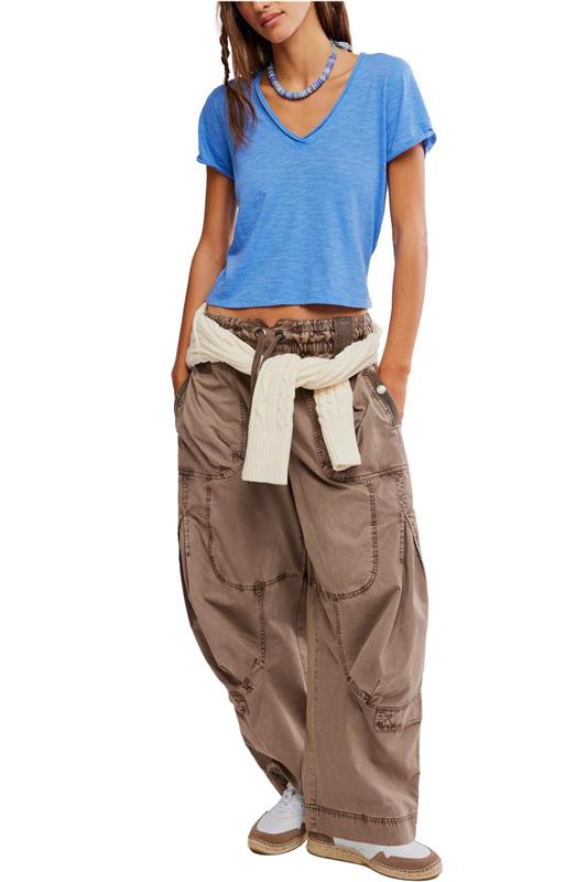 Free People We The Free Take 2 Tee for Women in Cornflower Combo