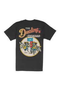 Sendero Dueling Cicadas T-Shirt for Men in Black | SPCS126S24-BLACK