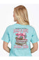 Simply Southern Books T-Shirt for Women in Aqua