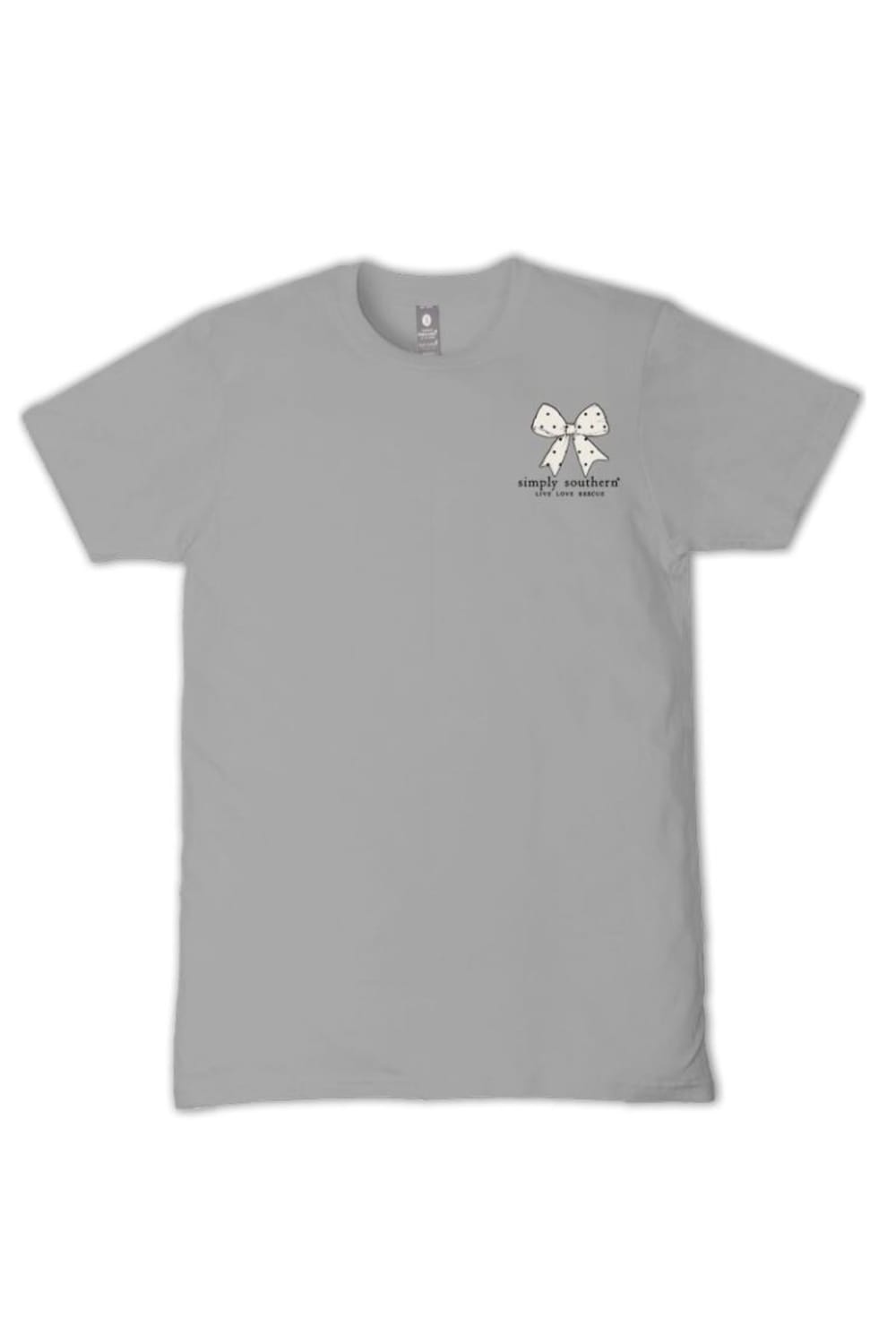 Simply Southern Youth All the Dogs T-Shirt for Girls in Lunar