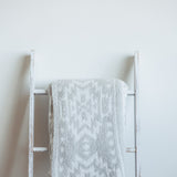Simply Southern Soft and Cozy Blanket in Grey Aztec Leopard