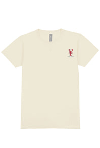 Simply Southern Womens Plus Size American Lobster T-Shirt for Women in Wisp