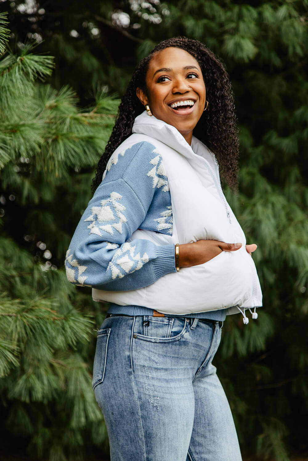 Teal best sale puffer vest