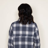 Shirts Simply Southern Plaid Button Up Shirt for Women in Blue