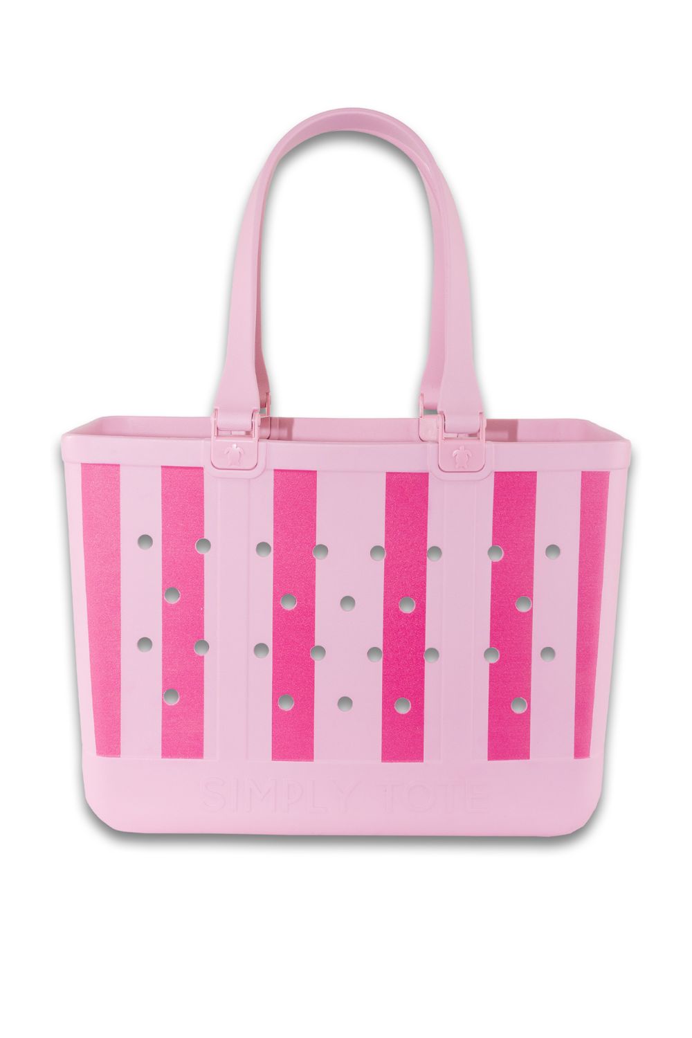 Simply Southern Simply Tote for Women in Stripe Berry
