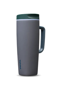 Owala SmoothSip Slider 24 oz Stainless Steel Bottle with Handle in Off the Grid