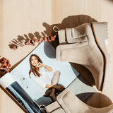 Soda Bait Lug Booties for Women in Brown