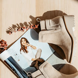Soda Shoes Bait Lug Booties for Women in Brown | BAIT-S BONE